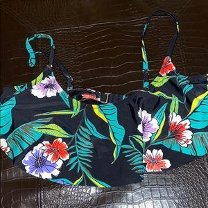 Floral Old Navy Swim Top